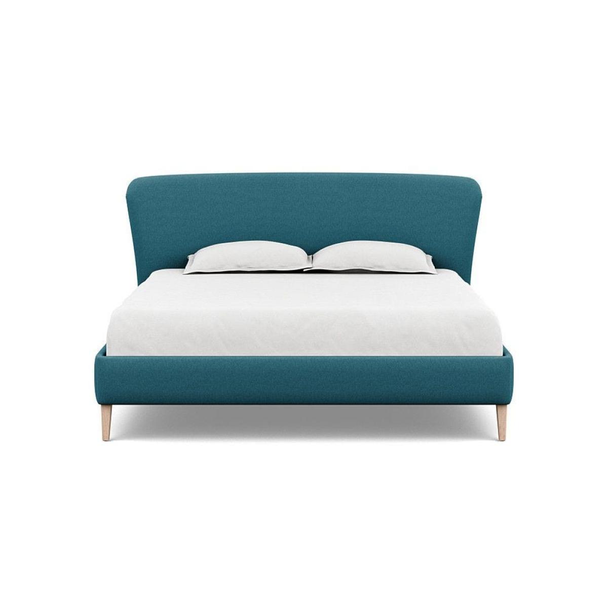 Heal's Darcey Bed Double Melton Wool Granite Tinted Ash Feet - Heal's UK Bedroom Furniture – image 51