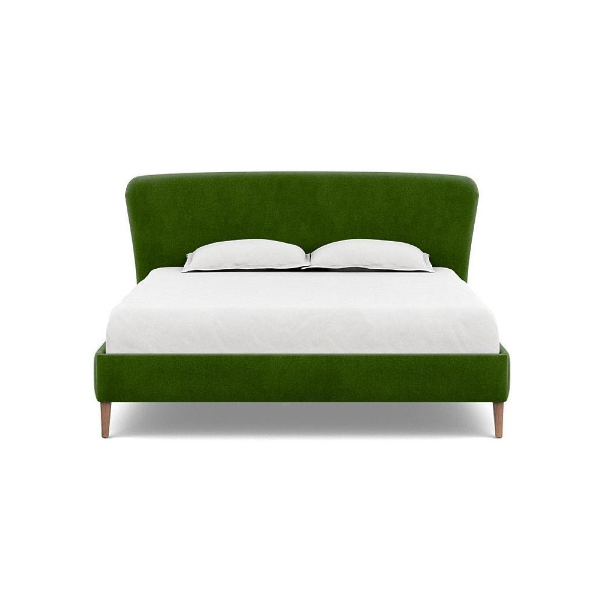 Heal's Darcey Bed Double Melton Wool Granite Tinted Ash Feet - Heal's UK Bedroom Furniture – image 59