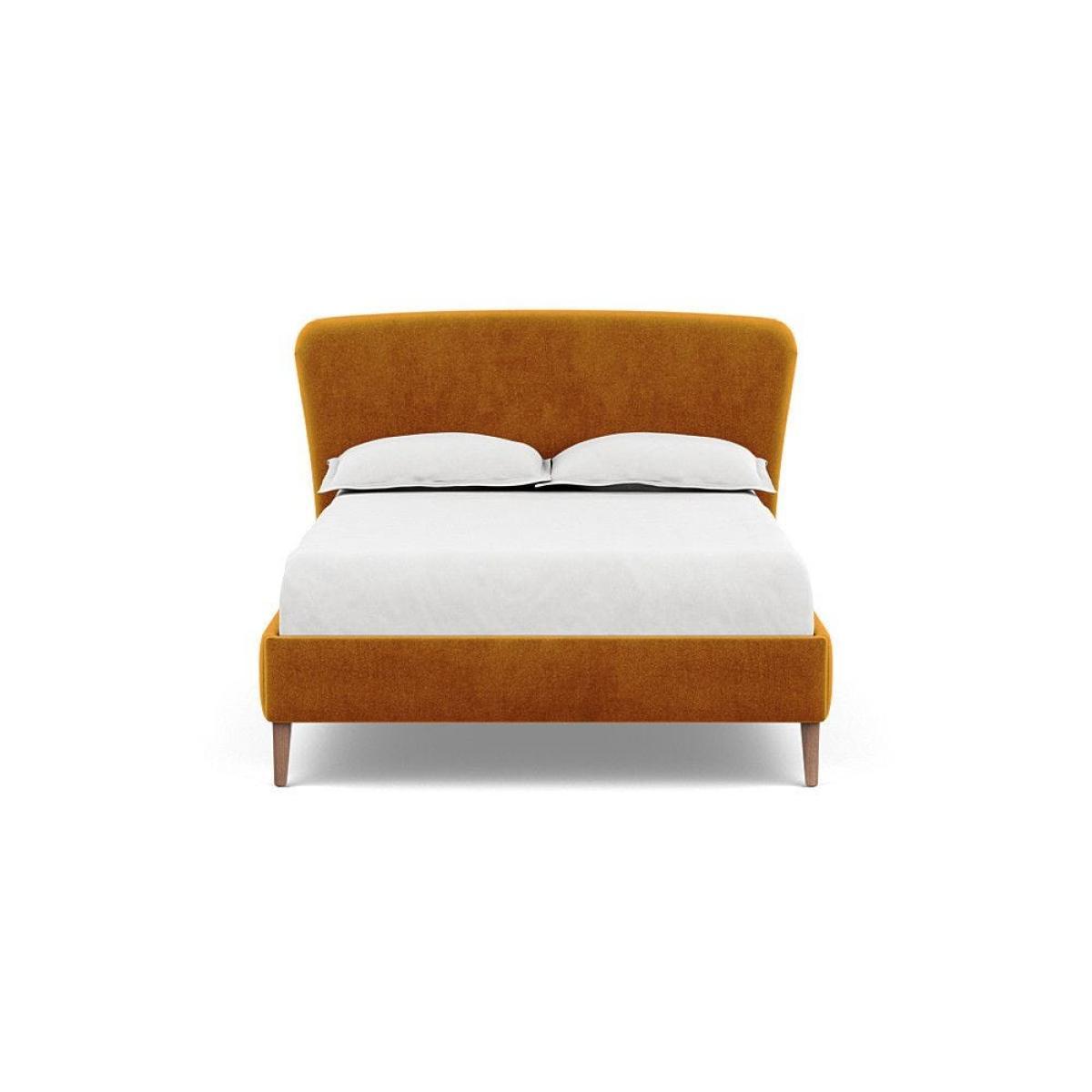 Heal's Darcey Bed Double Melton Wool Granite Tinted Ash Feet - Heal's UK Bedroom Furniture – image 60