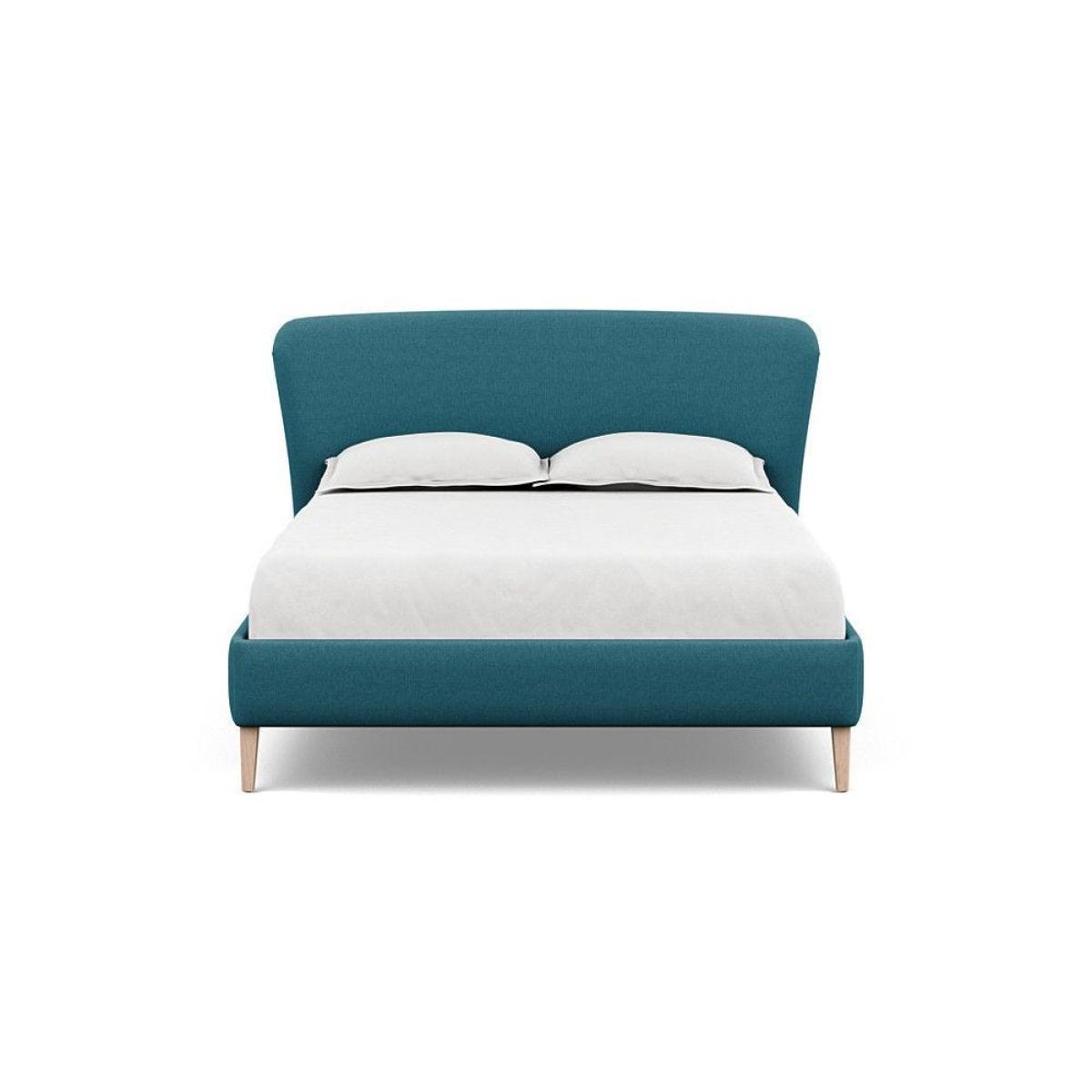 Heal's Darcey Bed Double Melton Wool Granite Tinted Ash Feet - Heal's UK Bedroom Furniture – image 62