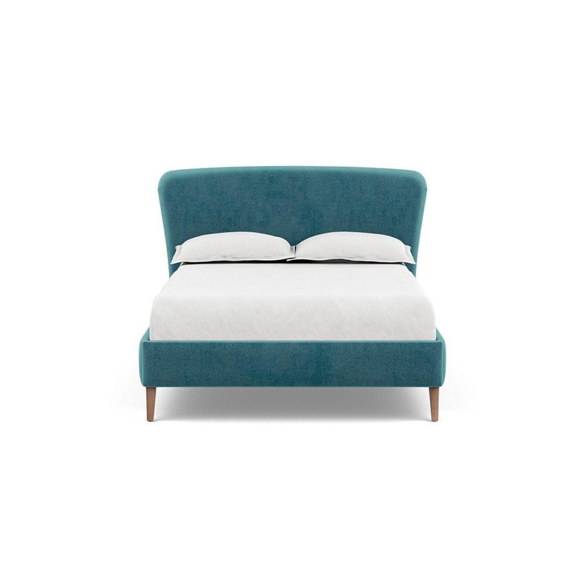 Heal's Darcey Bed Double Melton Wool Granite Tinted Ash Feet - Heal's UK Bedroom Furniture – image 65