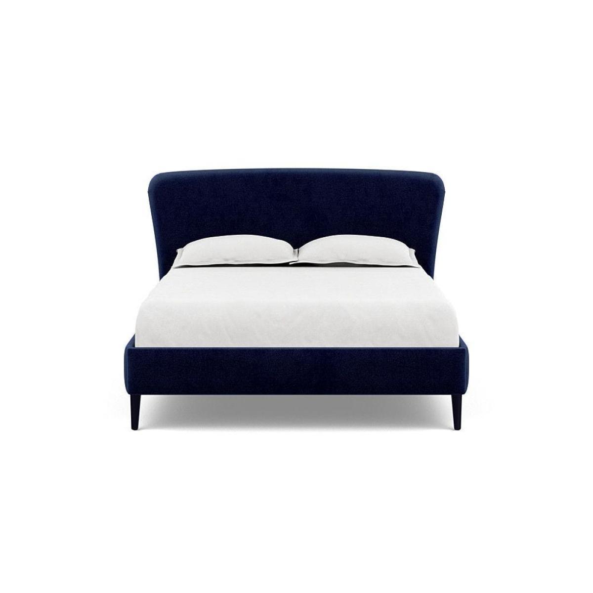 Heal's Darcey Bed Double Melton Wool Granite Tinted Ash Feet - Heal's UK Bedroom Furniture – image 76