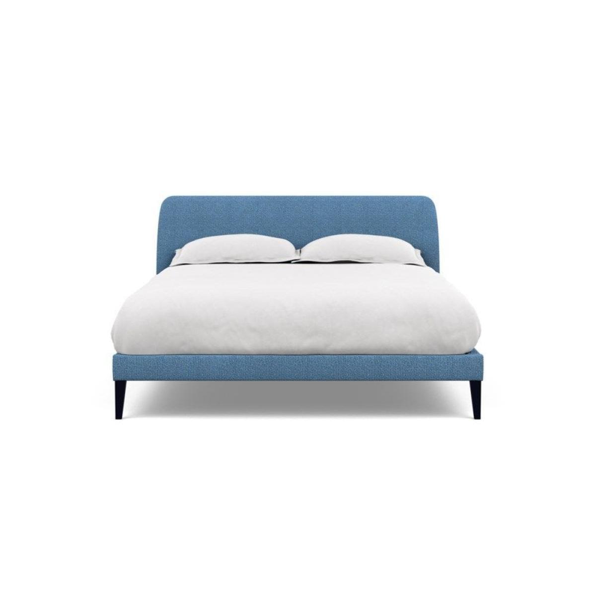 Heal's Wallis SuperKing Bed Melton Wool Shale Stained Oak Feet - Heal's UK Bedroom Furniture – image 129