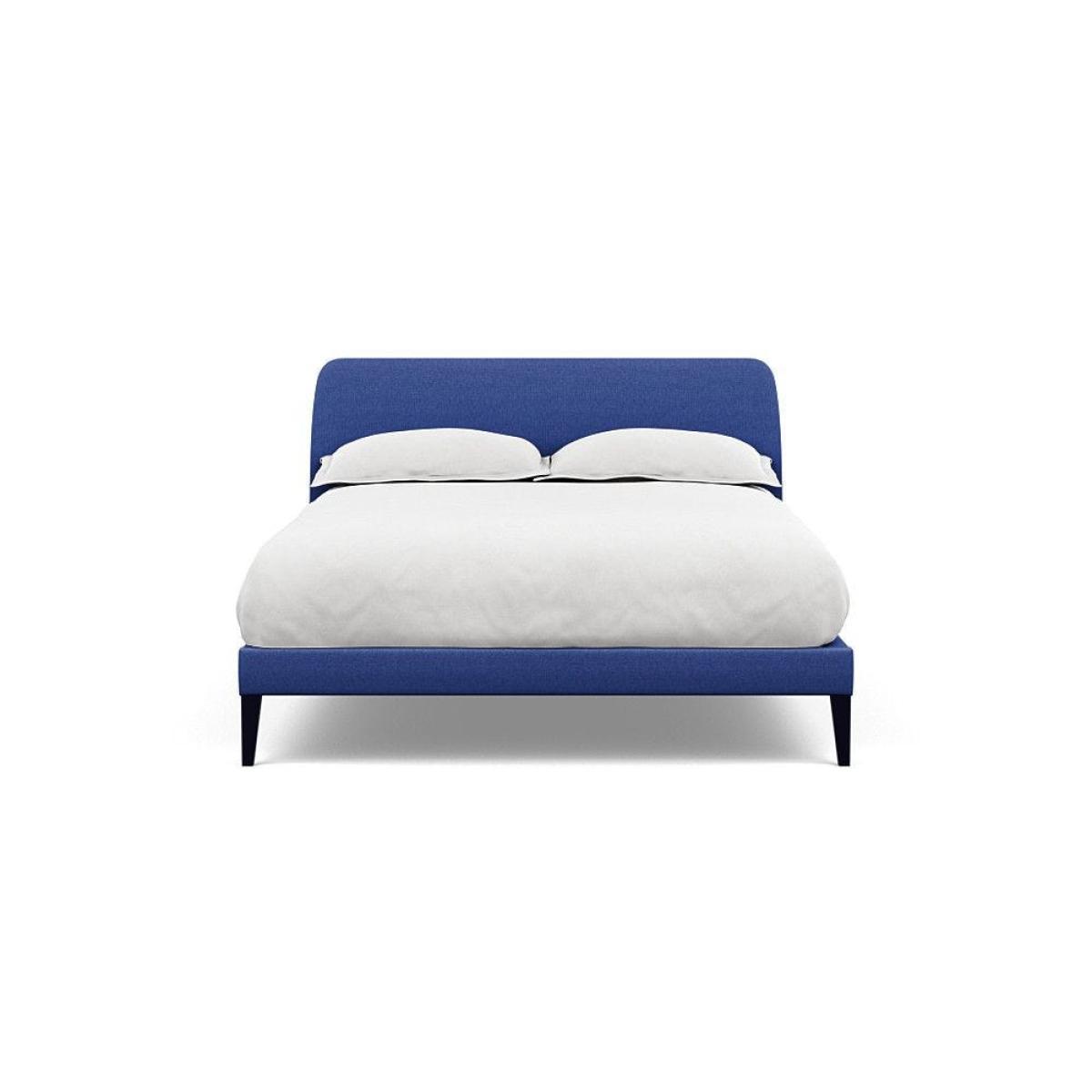 Heal's Wallis SuperKing Bed Melton Wool Shale Stained Oak Feet - Heal's UK Bedroom Furniture – image 152