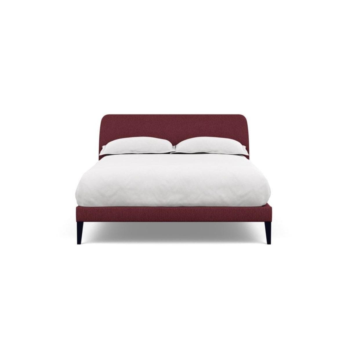 Heal's Wallis SuperKing Bed Melton Wool Shale Stained Oak Feet - Heal's UK Bedroom Furniture – image 155