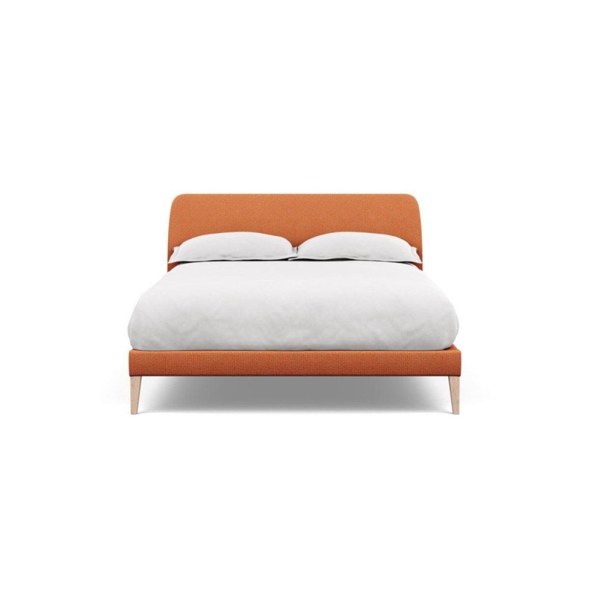 Heal's Wallis SuperKing Bed Melton Wool Shale Stained Oak Feet - Heal's UK Bedroom Furniture – image 175