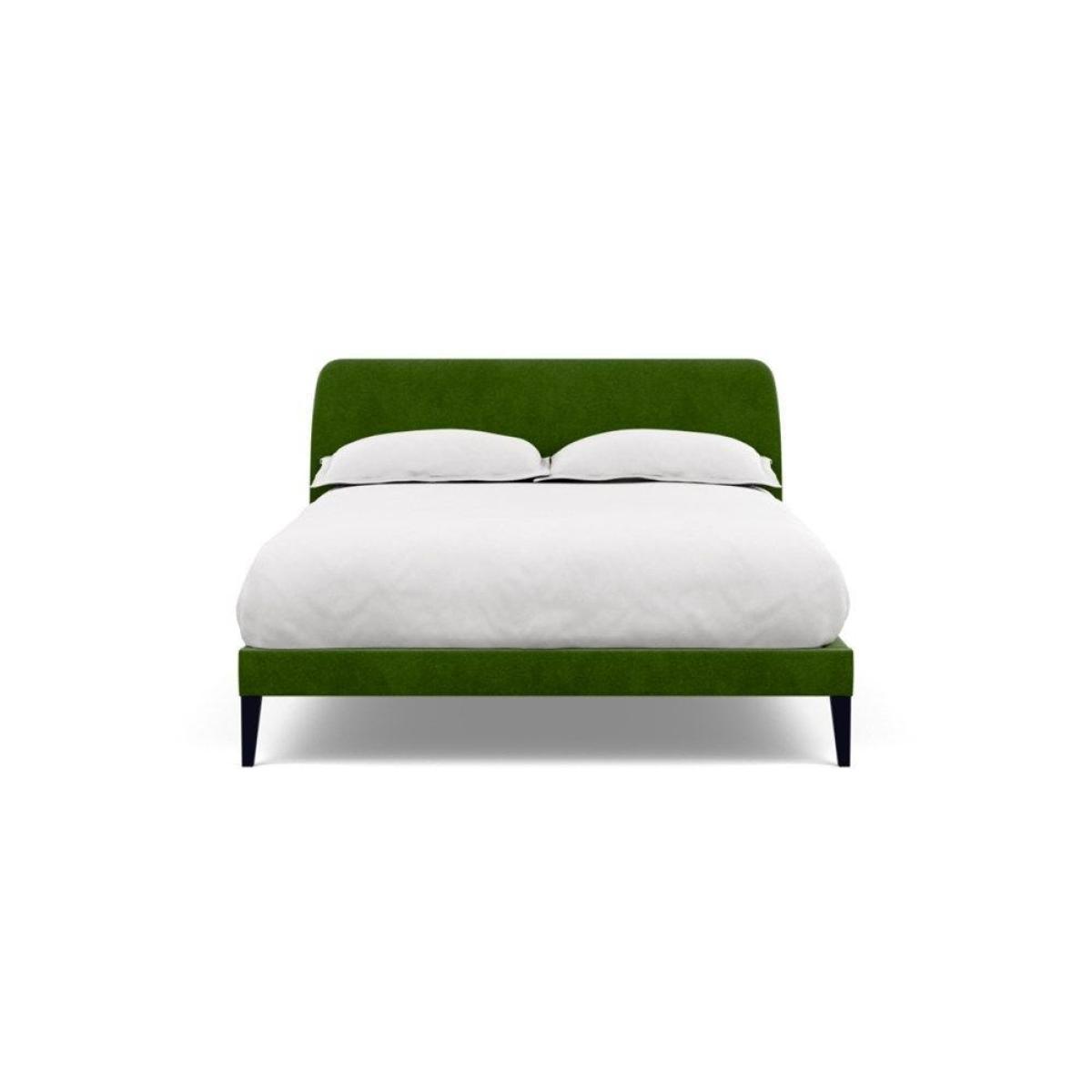 Heal's Wallis SuperKing Bed Melton Wool Shale Stained Oak Feet - Heal's UK Bedroom Furniture – image 183