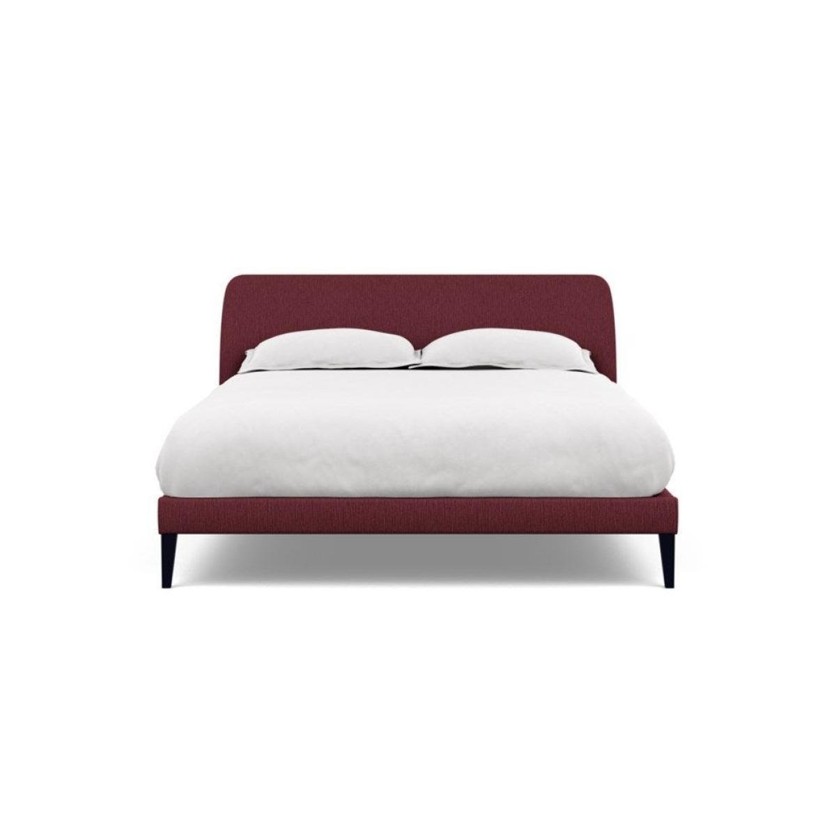 Heal's Wallis SuperKing Bed Melton Wool Shale Stained Oak Feet - Heal's UK Bedroom Furniture – image 51