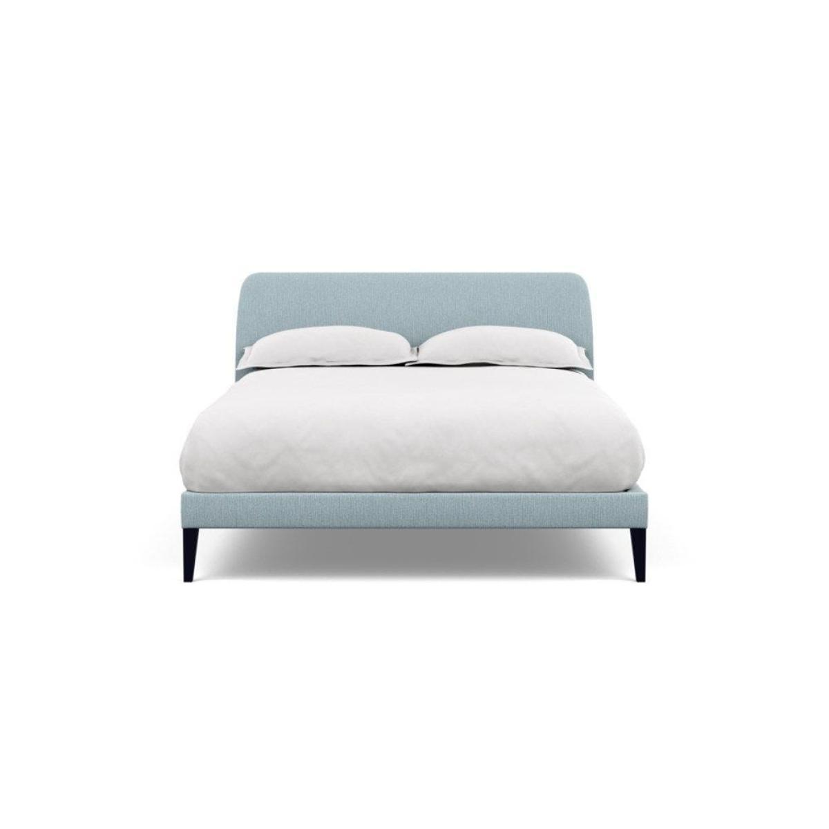 Heal's Wallis SuperKing Bed Melton Wool Shale Stained Oak Feet - Heal's UK Bedroom Furniture – image 72