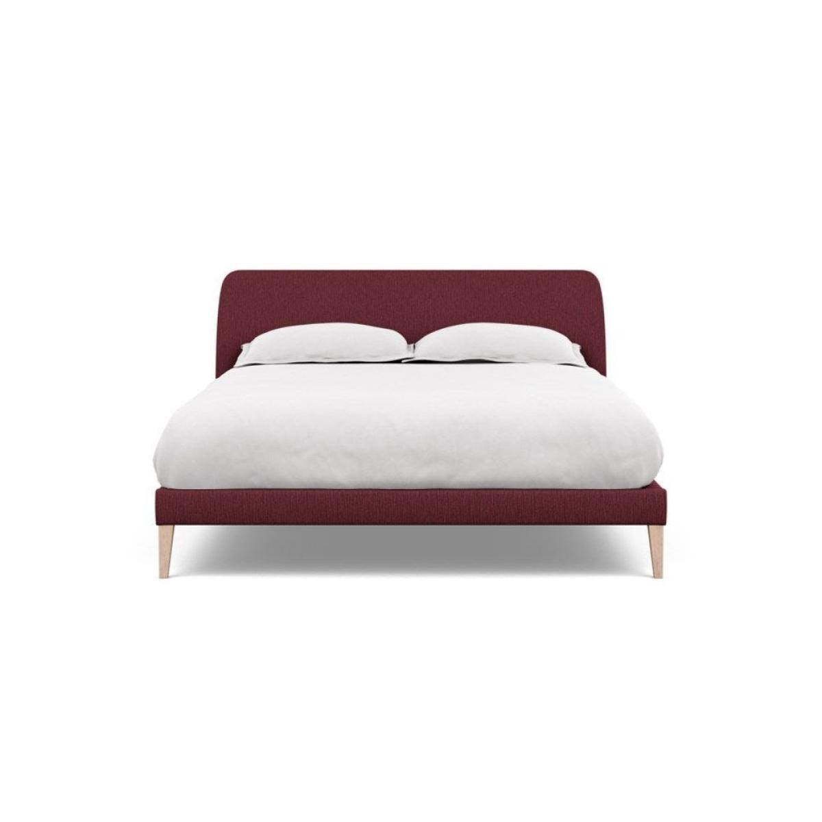 Heal's Wallis SuperKing Bed Melton Wool Shale Stained Oak Feet - Heal's UK Bedroom Furniture – image 76