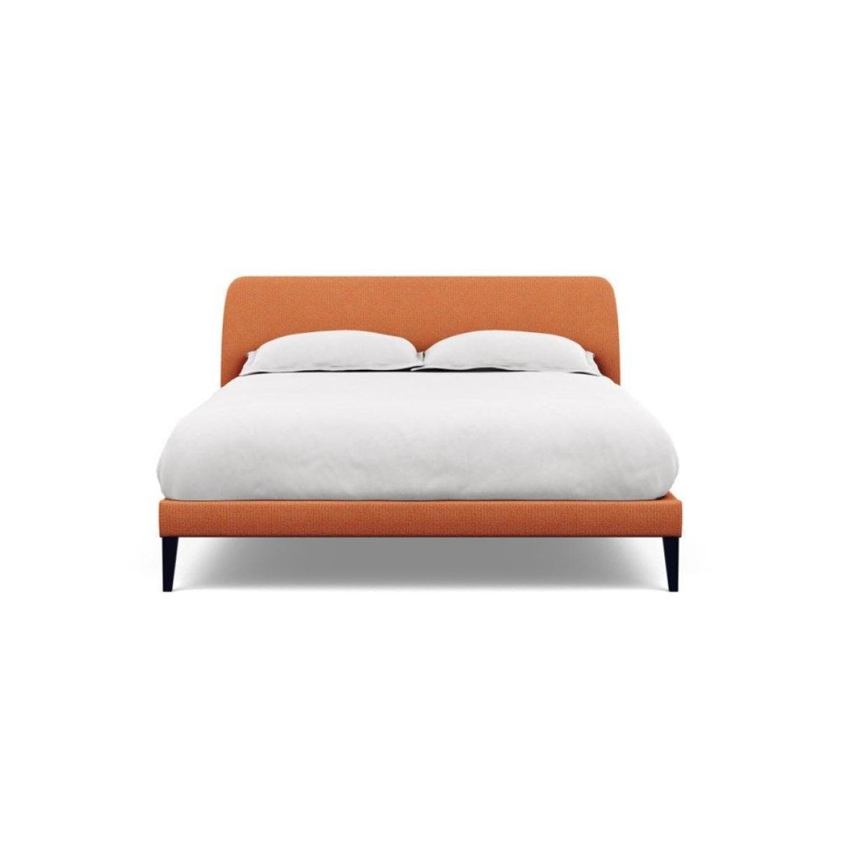 Heal's Wallis SuperKing Bed Melton Wool Shale Stained Oak Feet - Heal's UK Bedroom Furniture – image 81