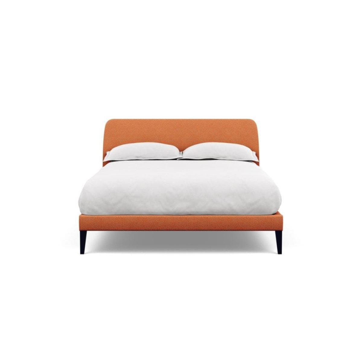 Heal's Wallis SuperKing Bed Melton Wool Shale Stained Oak Feet - Heal's UK Bedroom Furniture – image 82