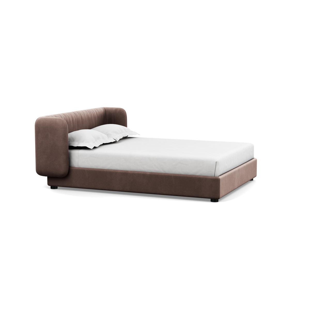 Heal's Group Bed Super King Velvet Mink - Heal's UK Bedroom Furniture – image 2