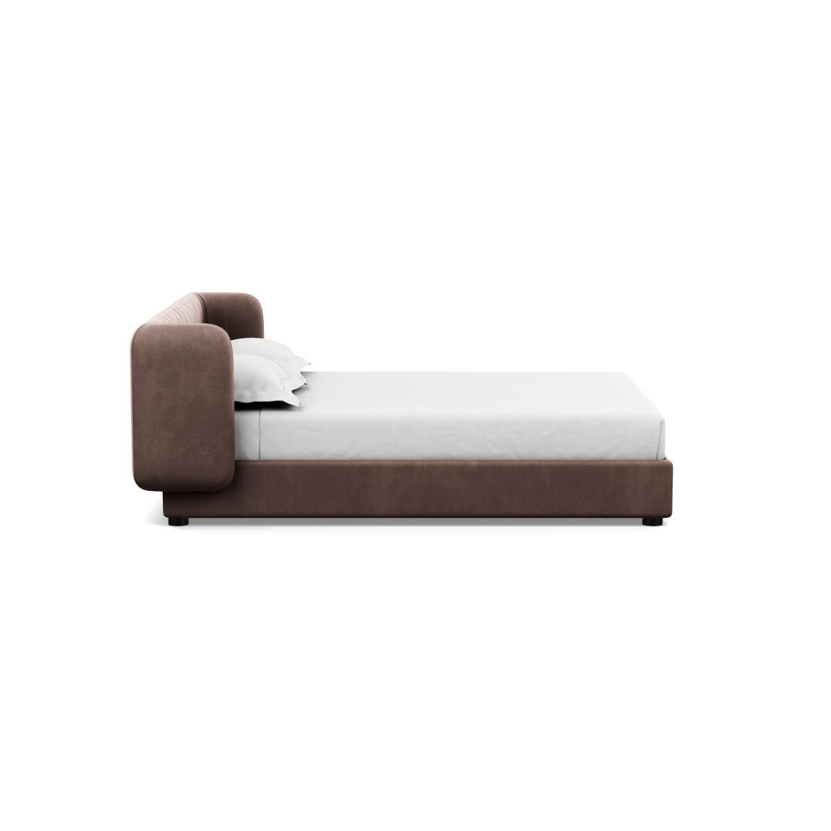 Heal's Group Bed Super King Velvet Mink - Heal's UK Bedroom Furniture – image 3