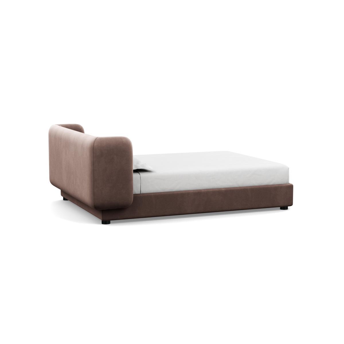 Heal's Group Bed Super King Velvet Mink - Heal's UK Bedroom Furniture – image 4