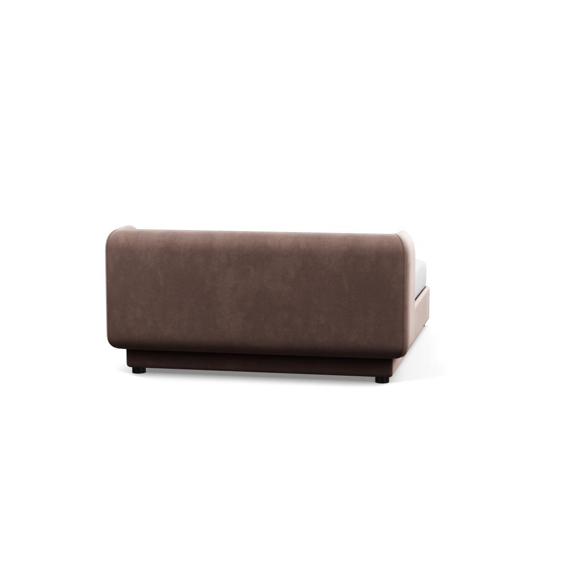 Heal's Group Bed Super King Velvet Mink - Heal's UK Bedroom Furniture – image 5