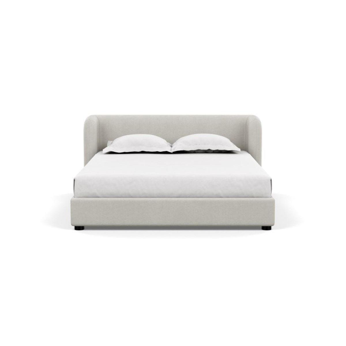 Heal's Group Bed Double Texture Soot - Heal's UK Bedroom Furniture – image 9
