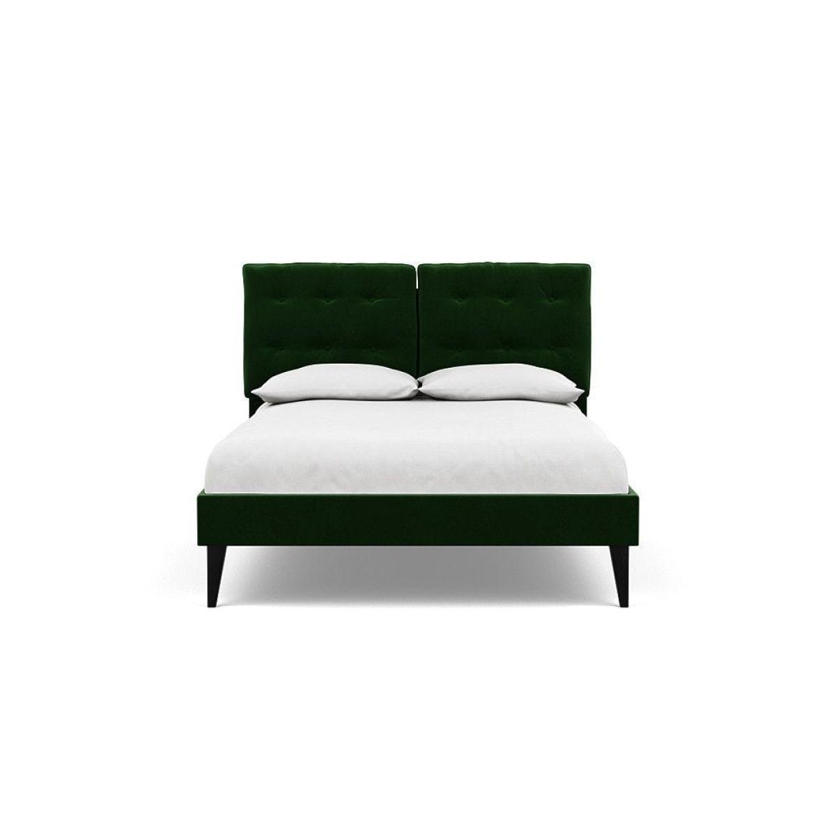 Heal's Mistral King Bed Smart Linen Mix Navy - Heal's UK Bedroom Furniture – image 2