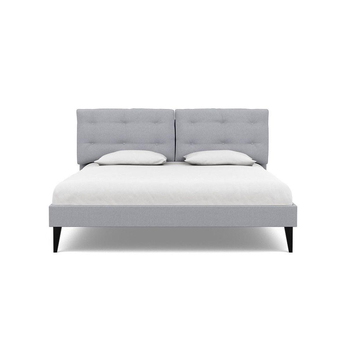 Heal's Mistral King Bed Smart Linen Mix Navy - Heal's UK Bedroom Furniture – image 11