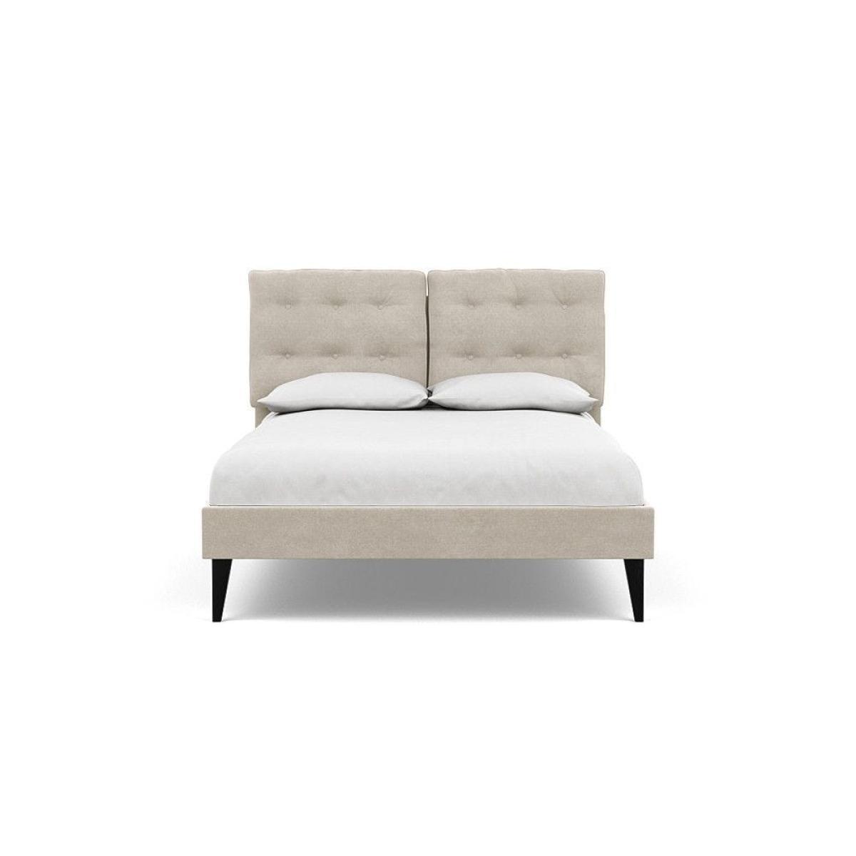 Heal's Mistral King Bed Smart Linen Mix Navy - Heal's UK Bedroom Furniture – image 13