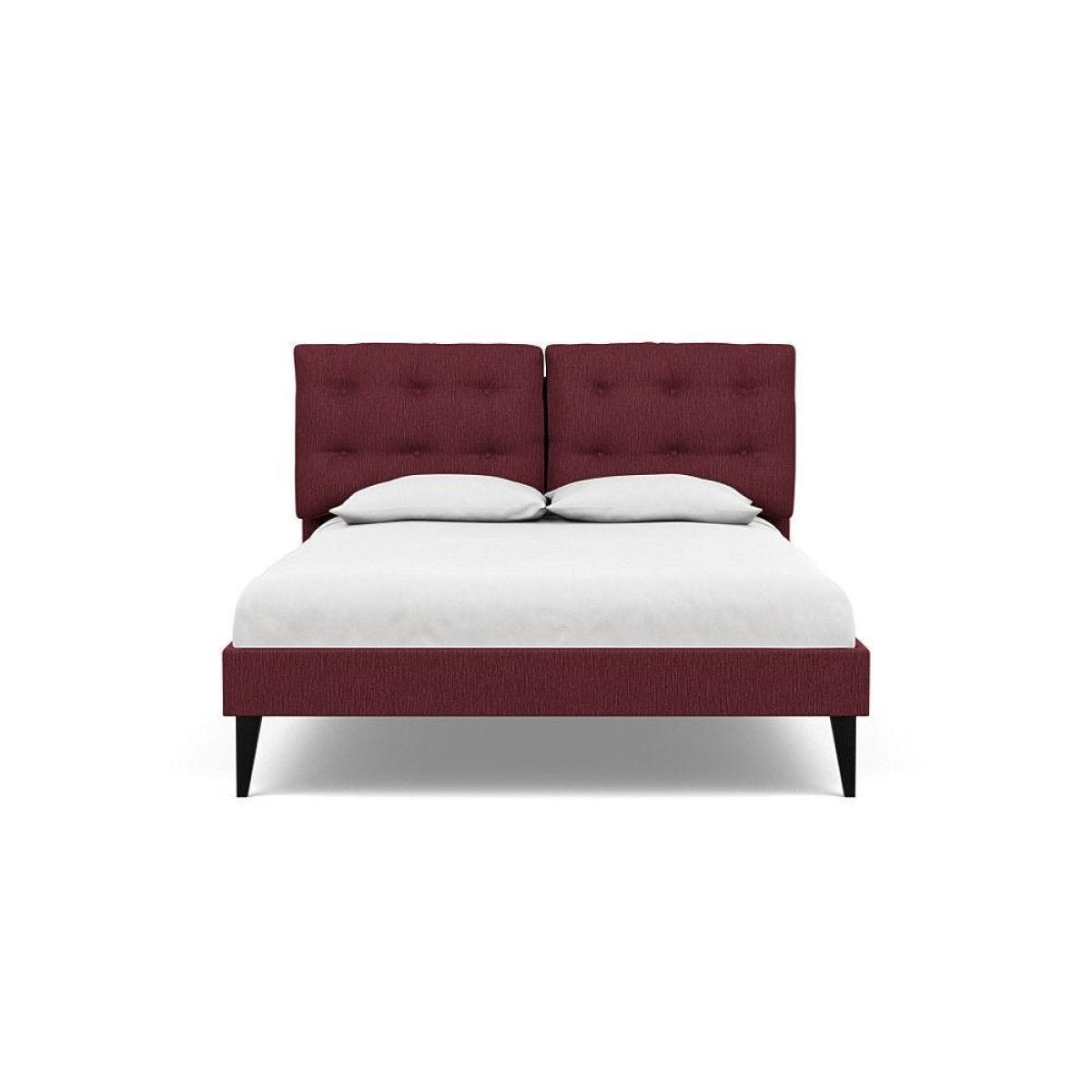 Heal's Mistral King Bed Smart Linen Mix Navy - Heal's UK Bedroom Furniture – image 19