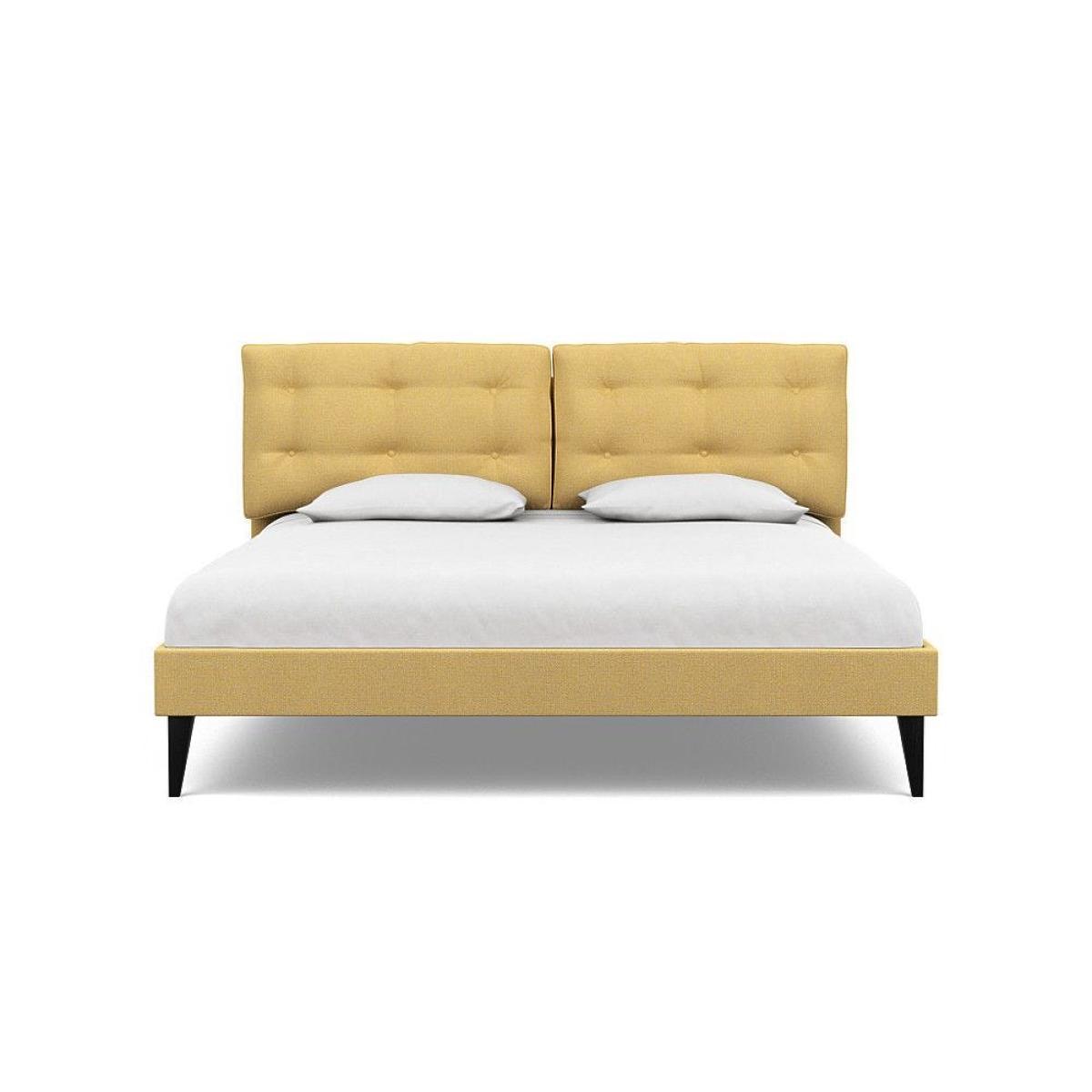 Heal's Mistral King Bed Smart Linen Mix Navy - Heal's UK Bedroom Furniture – image 20