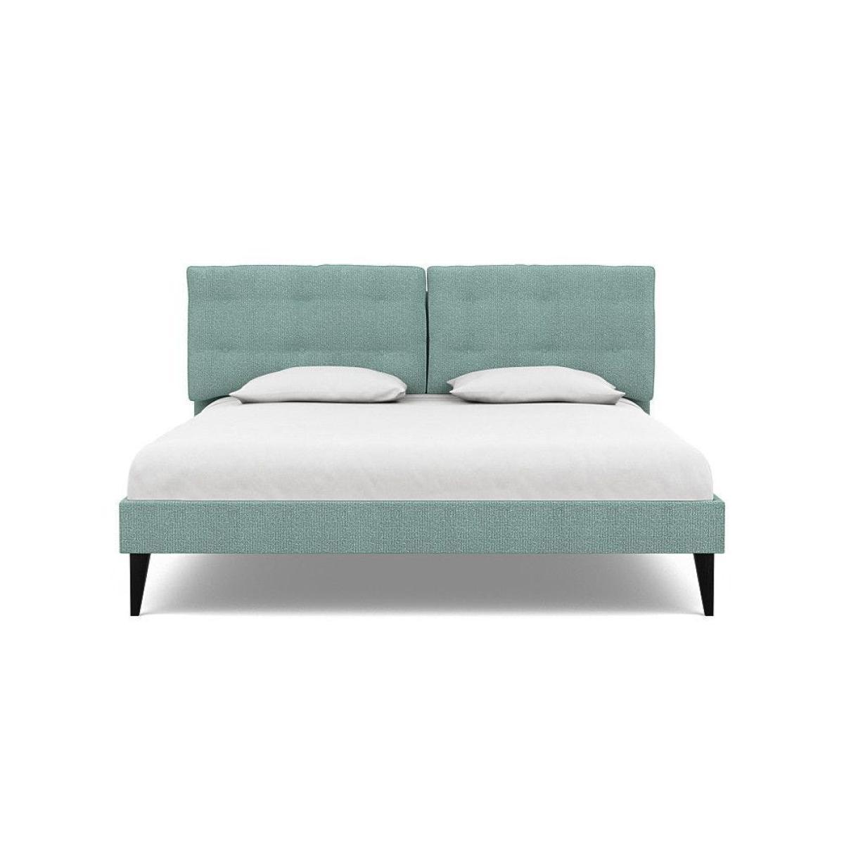 Heal's Mistral King Bed Smart Linen Mix Navy - Heal's UK Bedroom Furniture – image 21