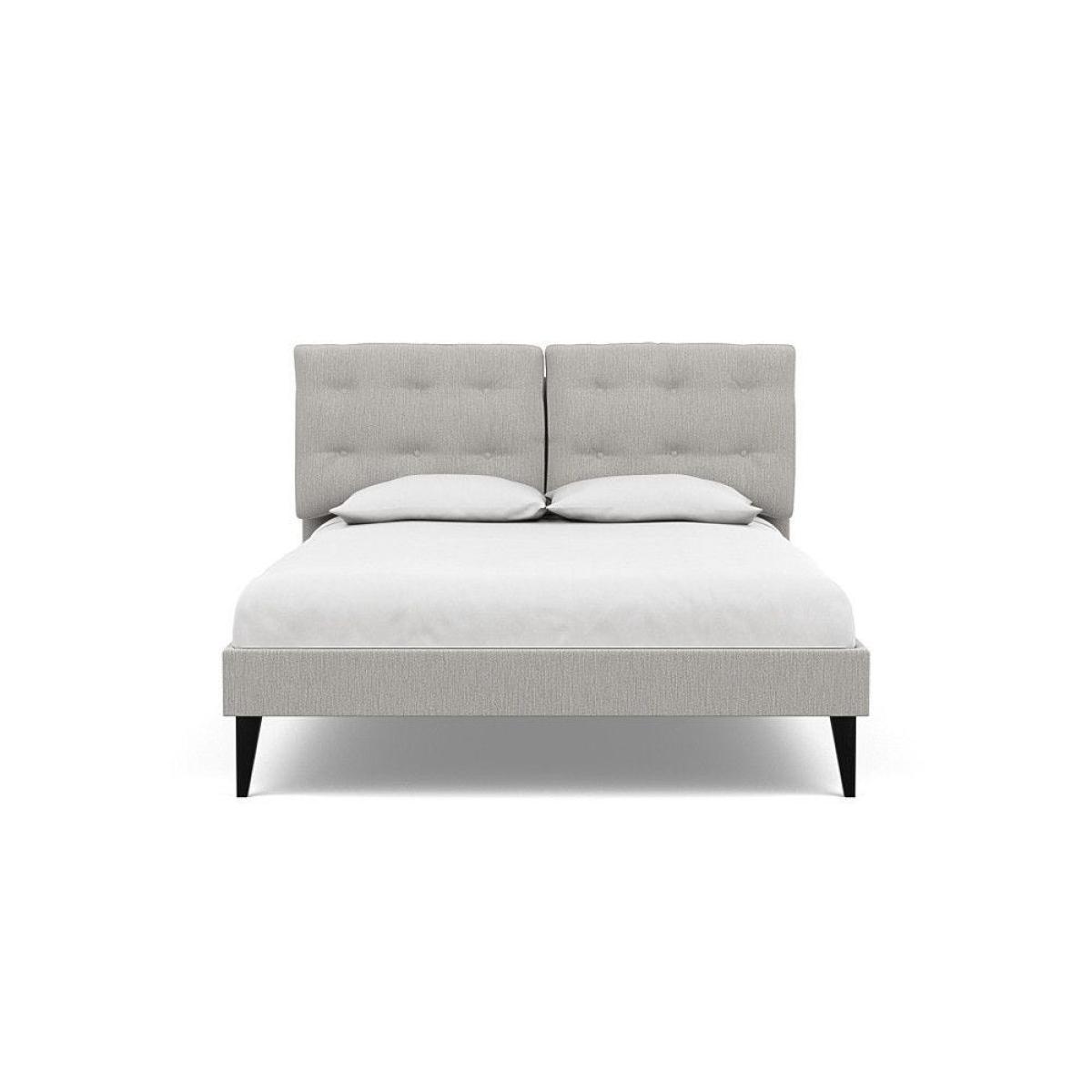 Heal's Mistral King Bed Smart Linen Mix Navy - Heal's UK Bedroom Furniture – image 23