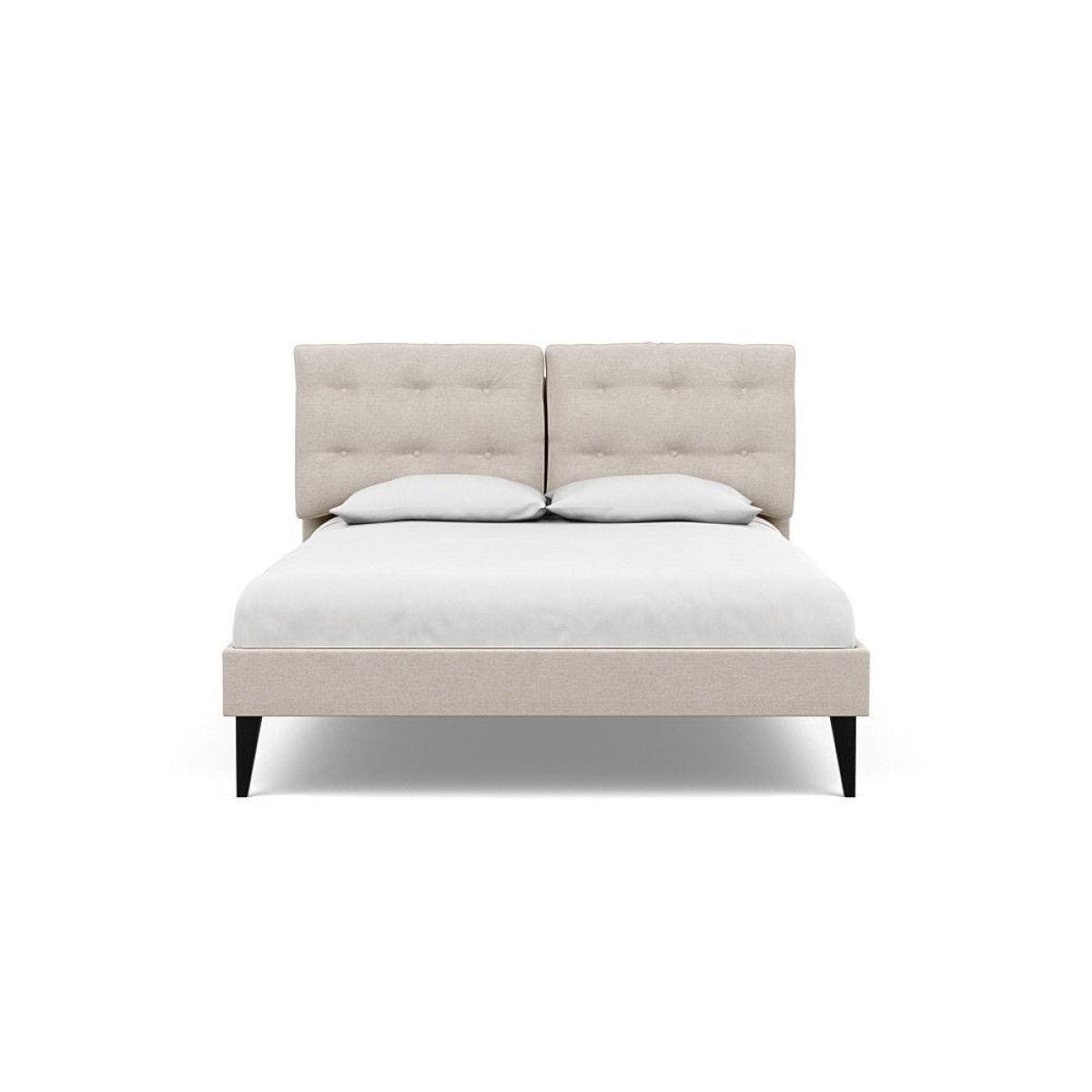 Heal's Mistral King Bed Smart Linen Mix Navy - Heal's UK Bedroom Furniture – image 24