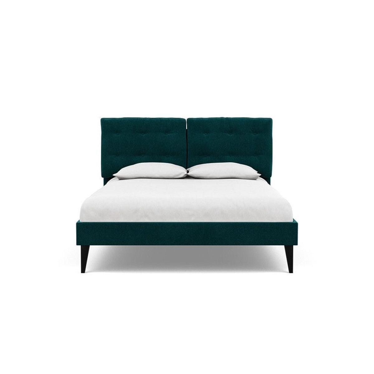Heal's Mistral King Bed Smart Linen Mix Navy - Heal's UK Bedroom Furniture – image 26