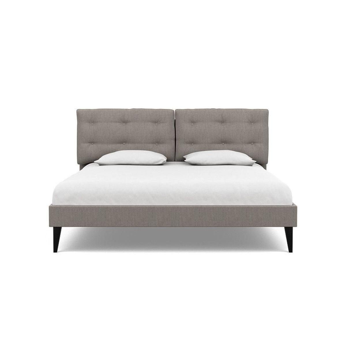 Heal's Mistral King Bed Smart Linen Mix Navy - Heal's UK Bedroom Furniture – image 29