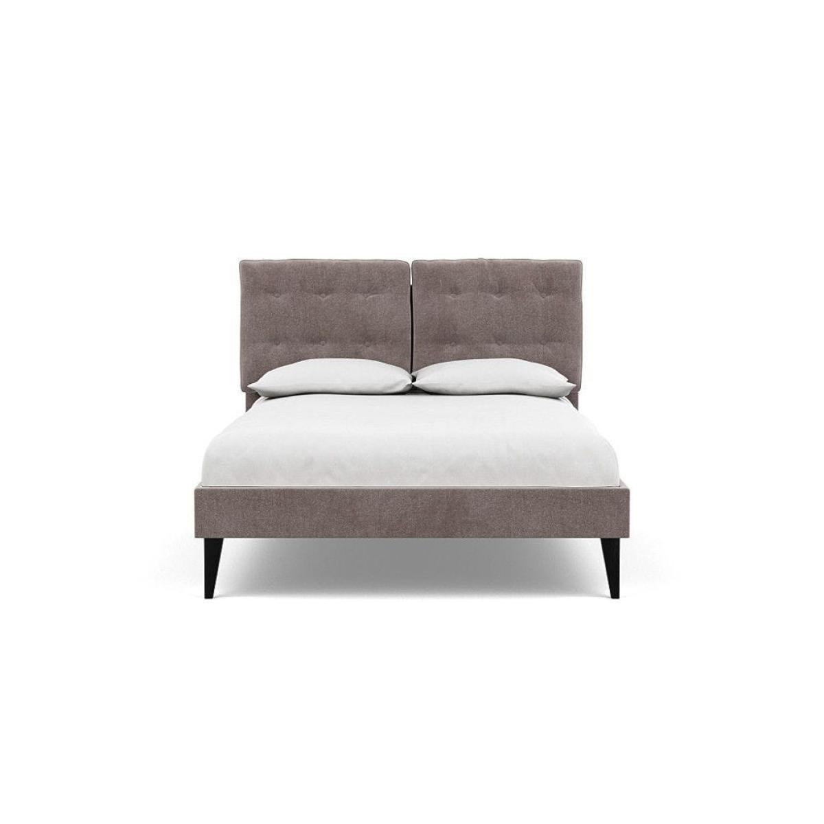 Heal's Mistral King Bed Smart Linen Mix Navy - Heal's UK Bedroom Furniture – image 30