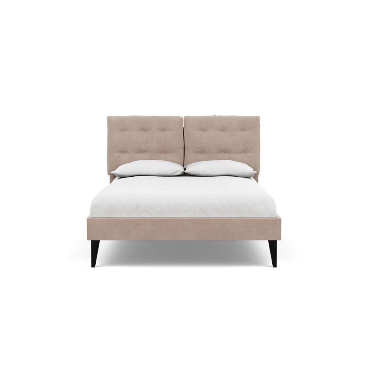 Heal's Mistral King Bed Smart Linen Mix Navy - Heal's UK Bedroom Furniture – image 34