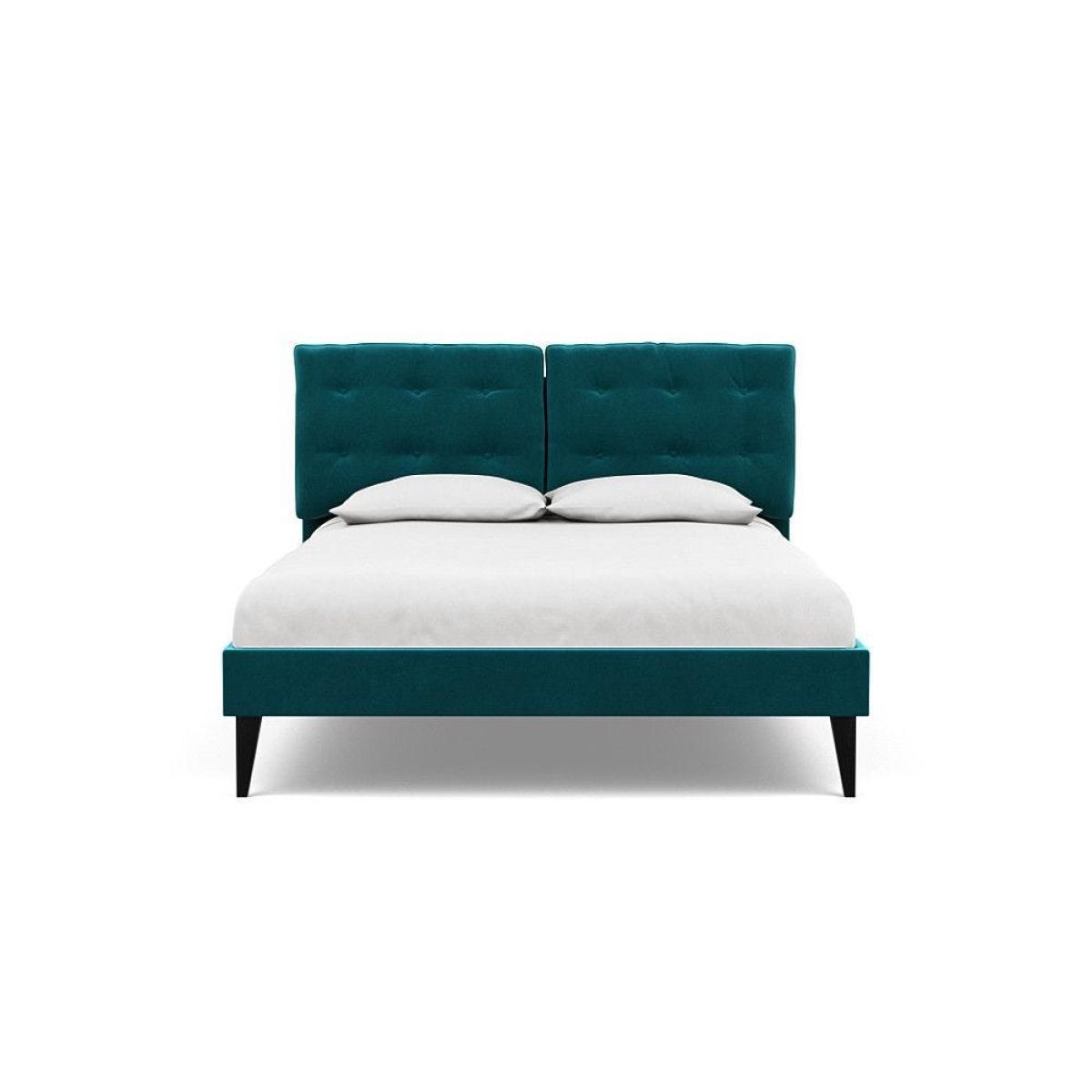 Heal's Mistral King Bed Smart Linen Mix Navy - Heal's UK Bedroom Furniture – image 42