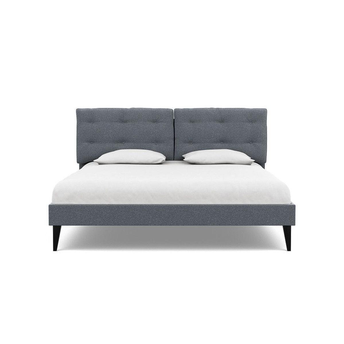 Heal's Mistral King Bed Smart Linen Mix Navy - Heal's UK Bedroom Furniture – image 43