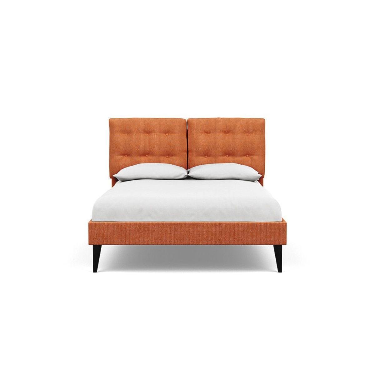 Heal's Mistral King Bed Smart Linen Mix Navy - Heal's UK Bedroom Furniture – image 44