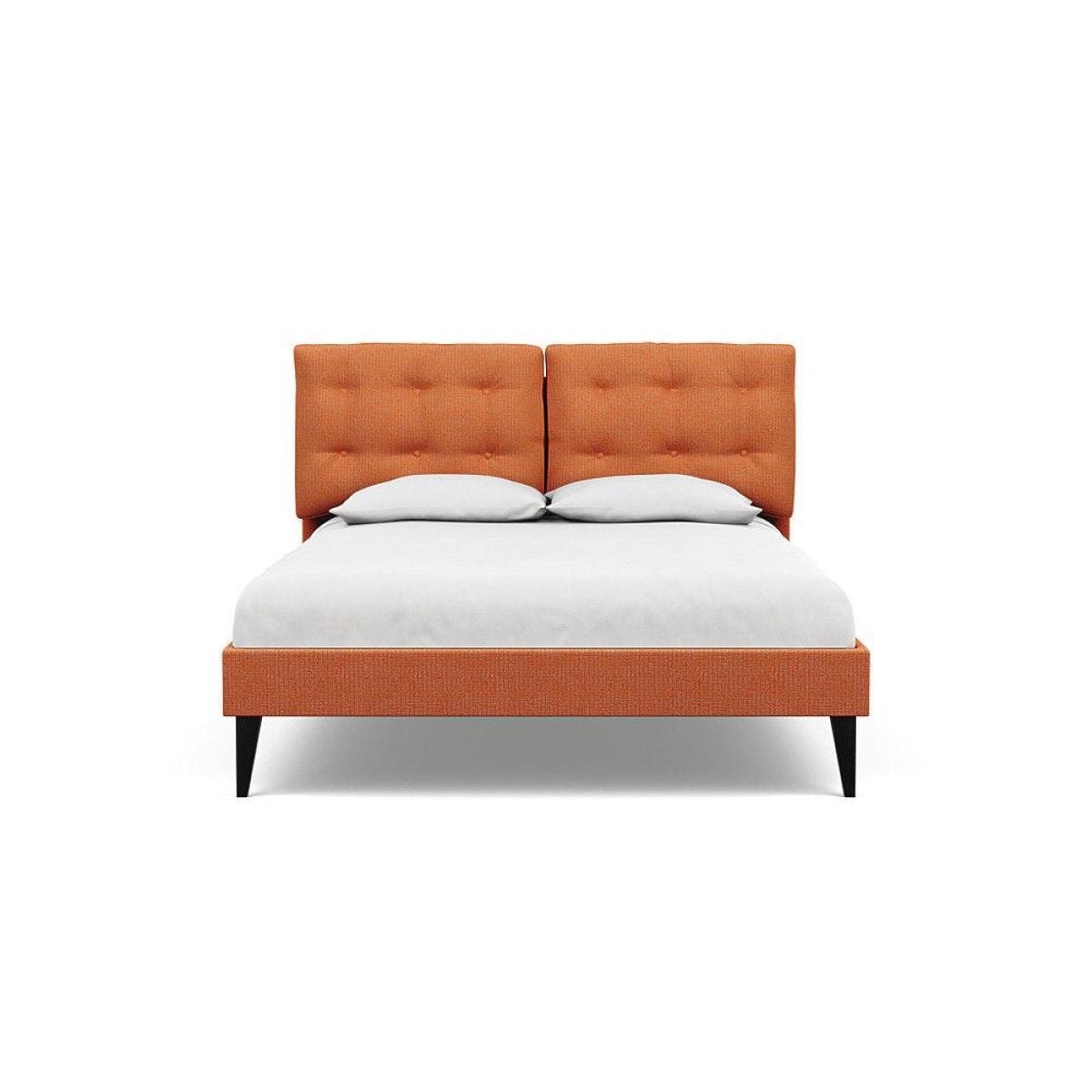 Heal's Mistral King Bed Smart Linen Mix Navy - Heal's UK Bedroom Furniture – image 48