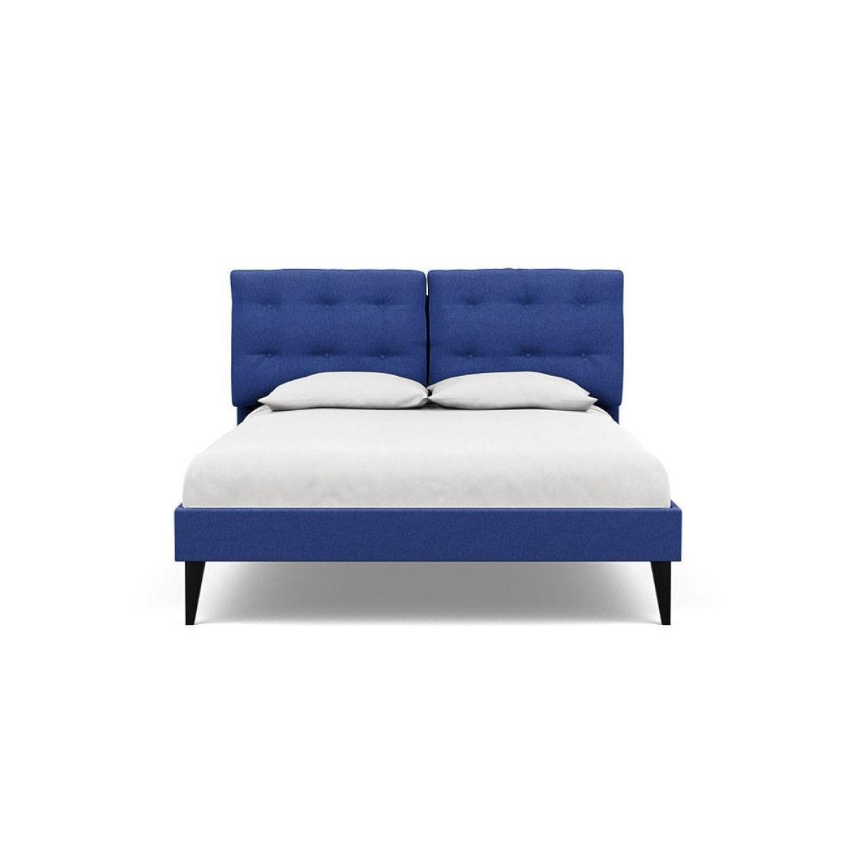 Heal's Mistral King Bed Smart Linen Mix Navy - Heal's UK Bedroom Furniture – image 50