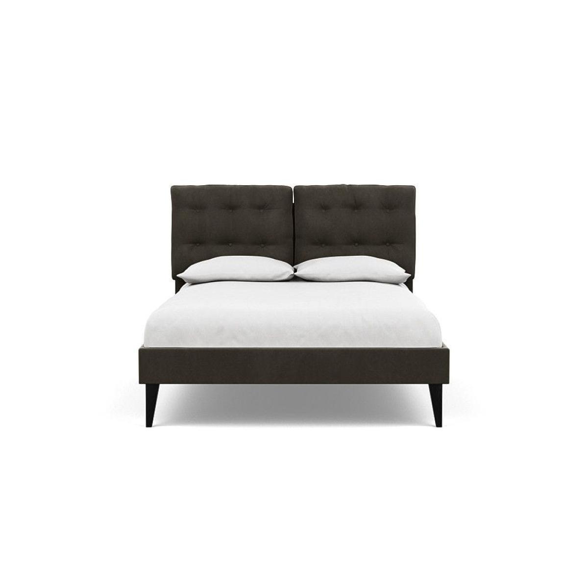 Heal's Mistral King Bed Smart Linen Mix Navy - Heal's UK Bedroom Furniture – image 51