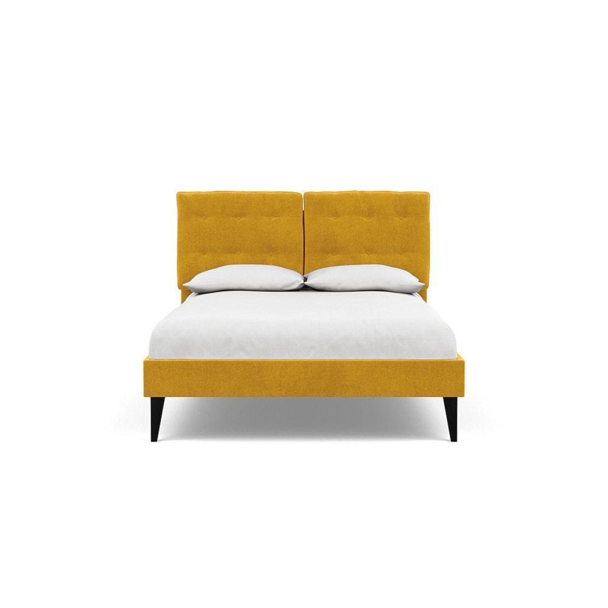 Heal's Mistral King Bed Smart Linen Mix Navy - Heal's UK Bedroom Furniture – image 56