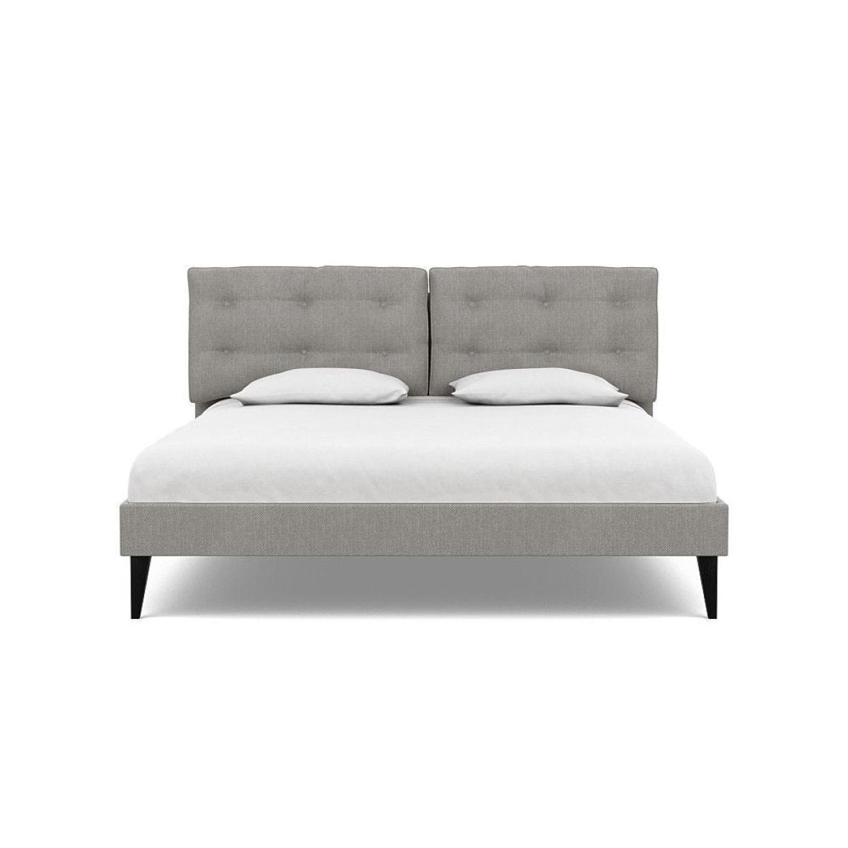 Heal's Mistral King Bed Smart Linen Mix Navy - Heal's UK Bedroom Furniture – image 58