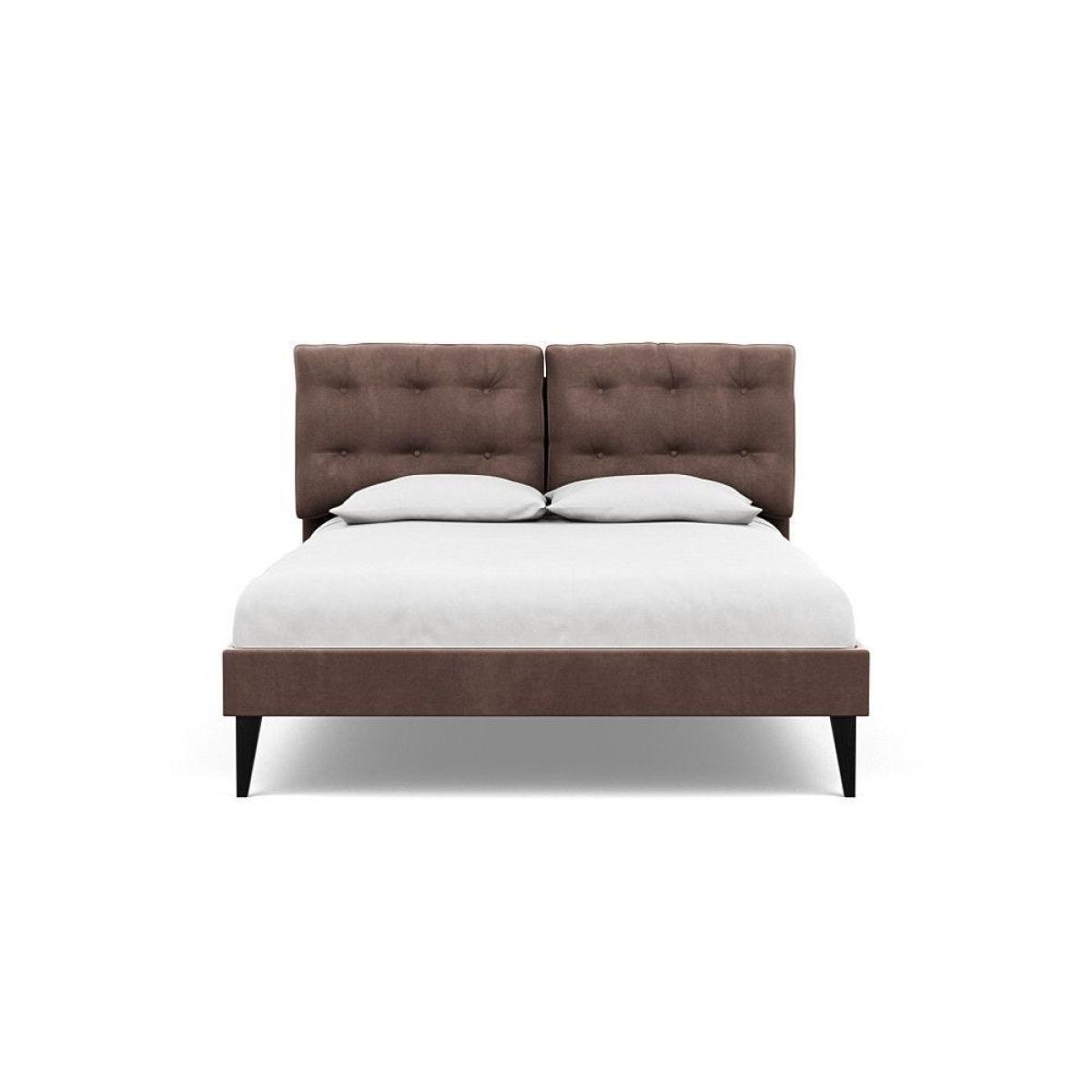 Heal's Mistral King Bed Smart Linen Mix Navy - Heal's UK Bedroom Furniture – image 59