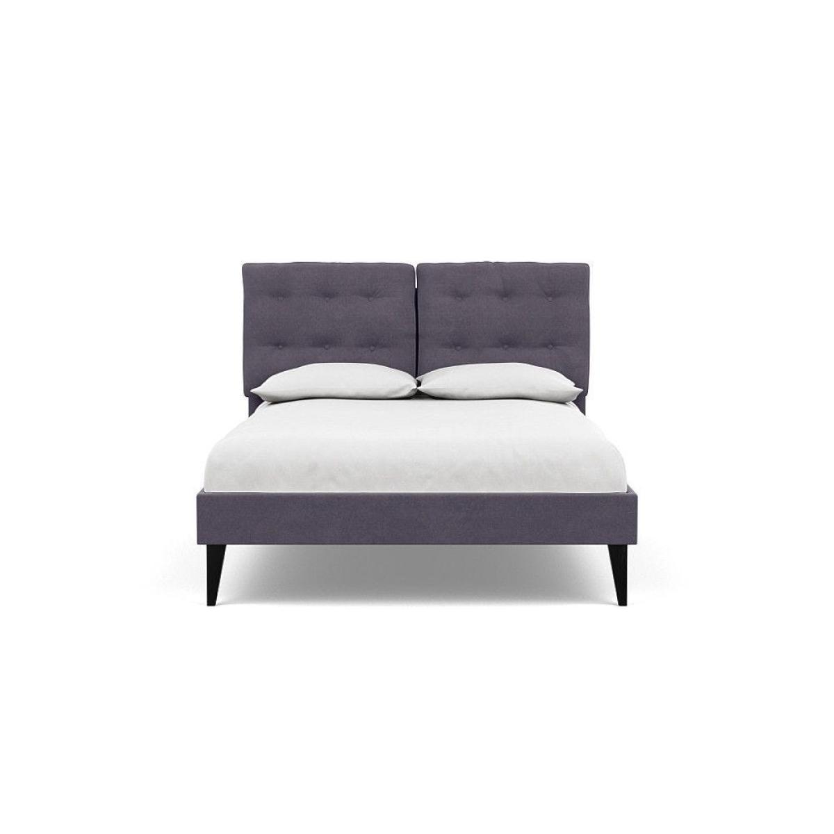 Heal's Mistral King Bed Smart Linen Mix Navy - Heal's UK Bedroom Furniture – image 7
