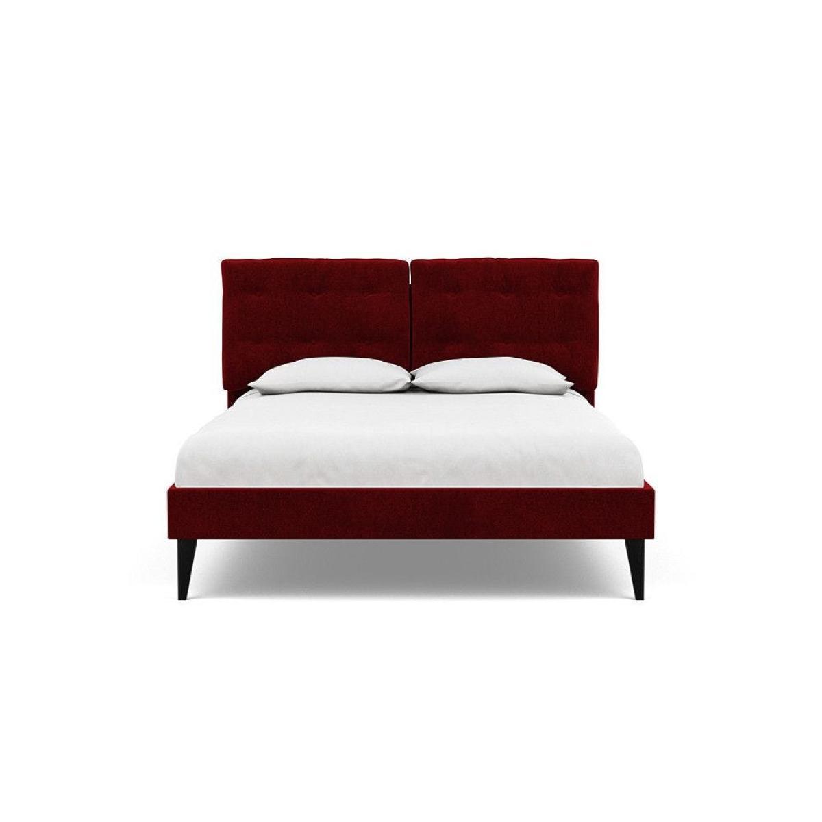 Heal's Mistral King Bed Smart Linen Mix Navy - Heal's UK Bedroom Furniture – image 65