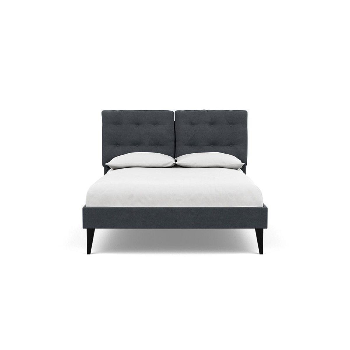 Heal's Mistral King Bed Smart Linen Mix Navy - Heal's UK Bedroom Furniture – image 79
