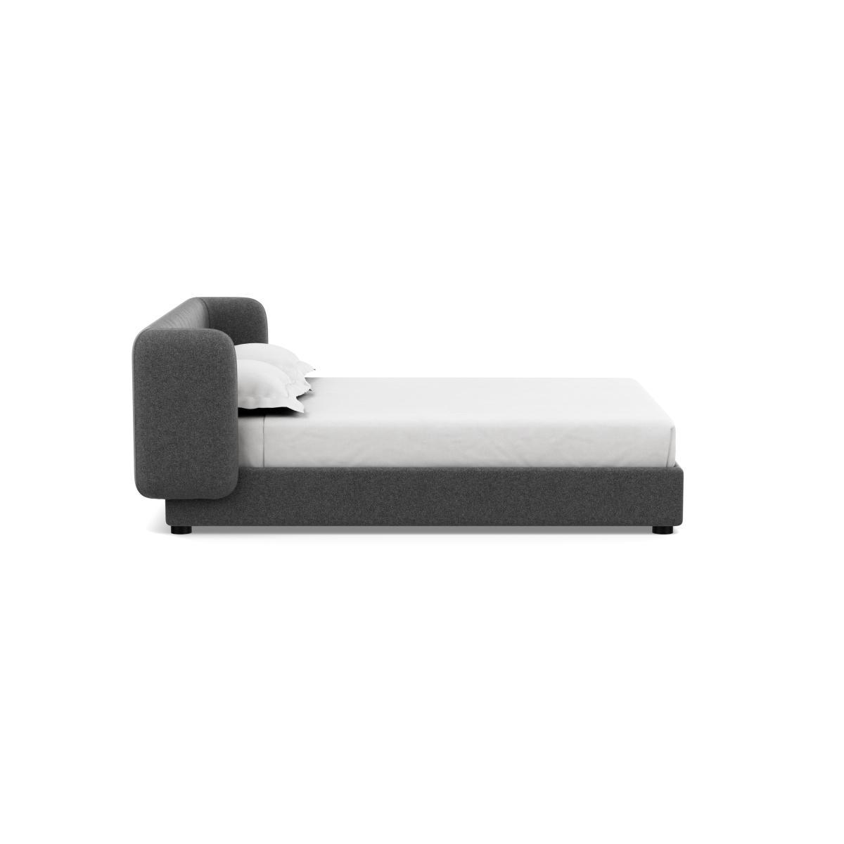 Heal's Group Bed King Varese Velvet Sky - Heal's UK Bedroom Furniture – image 3
