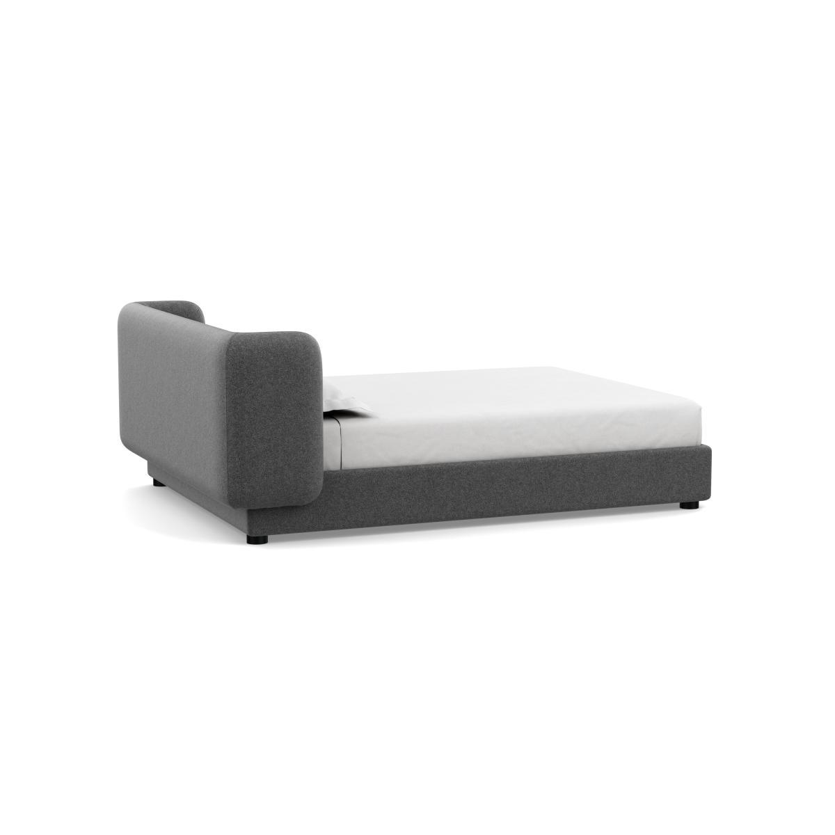 Heal's Group Bed King Varese Velvet Sky - Heal's UK Bedroom Furniture – image 4