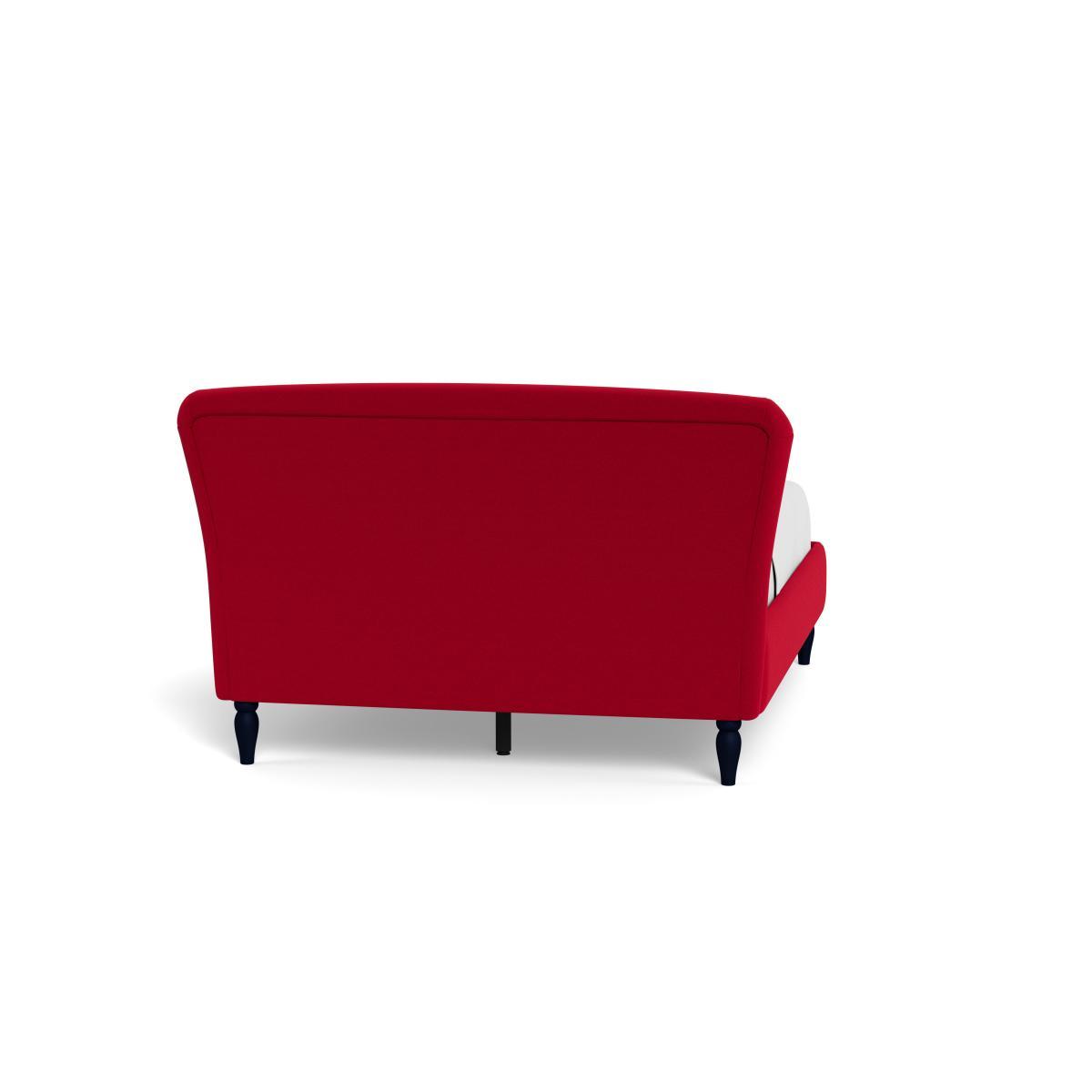 Heal's Darcey Bed Super King Melton Wool Red Oxide Tinted Ash Feet - Heal's UK Bedroom Furniture – image 5