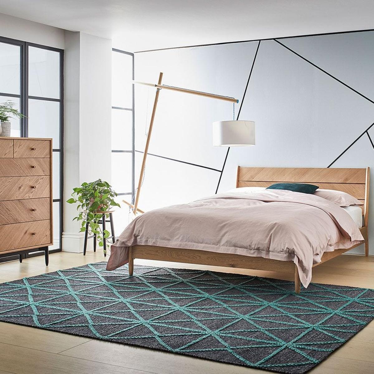 Ercol Monza Bed Oak Double - Heal's UK Bedroom Furniture – image 4