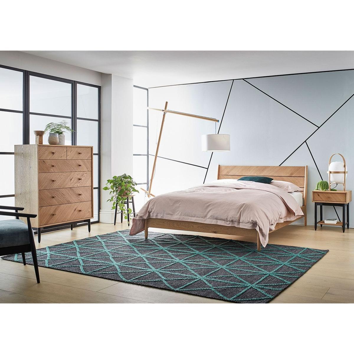 Ercol Monza Bed Oak Double - Heal's UK Bedroom Furniture – image 6